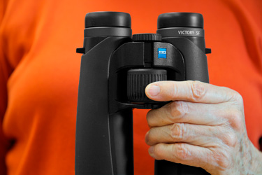 Focus Knob Location
